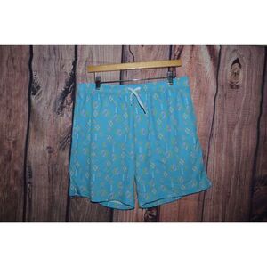 Bear Bottom Men's Elastic‎ Waist Stretch Shorts Mesh Lined Swim Size XL - 7 "